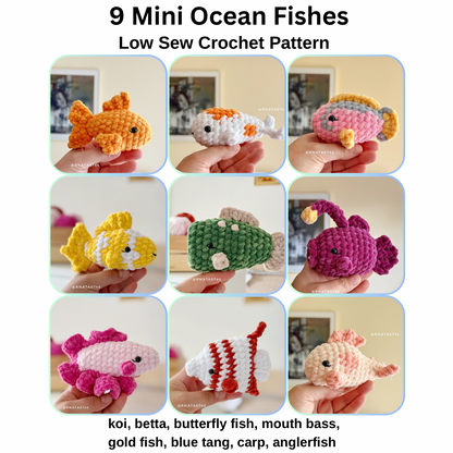 Rnata - Low Sew Amigurumi Bundle 9 Pattern (PDF)