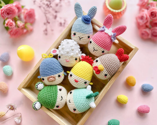 Rnata - Cozy Easter Eggs Pattern PDF