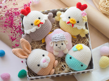 Rnata - Festive Easter Crochet Toys Pattern PDF