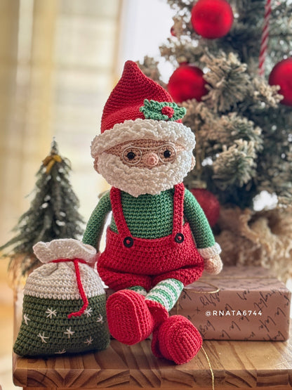 Rnata - Christmas Santa & Mrs. Claus Pattern, Christmas Amigurumi Dolls PDF