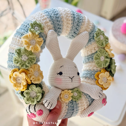 Rnata - Joyful Easter Wreath Pattern PDF