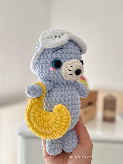 Rnata - Crochet Seal Low-Sew Pattern (PDF)