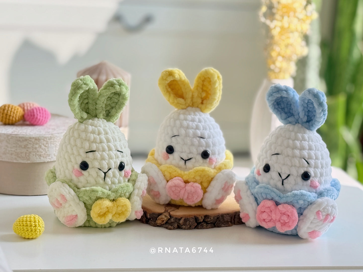 Rnata-Crochet Easter Cosy Bunny Pattern (PDF)