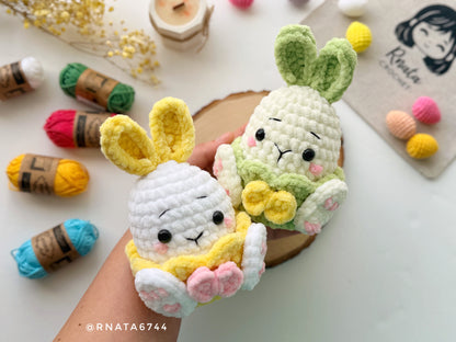 Rnata-Crochet Easter Cosy Bunny Pattern (PDF)