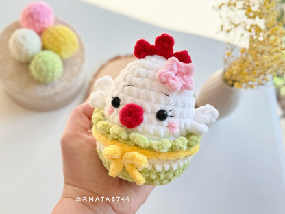 Rnata - Crochet Easter Chicken Pattern (PDF)