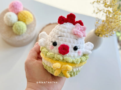 Rnata - Crochet Easter Chicken Pattern (PDF)