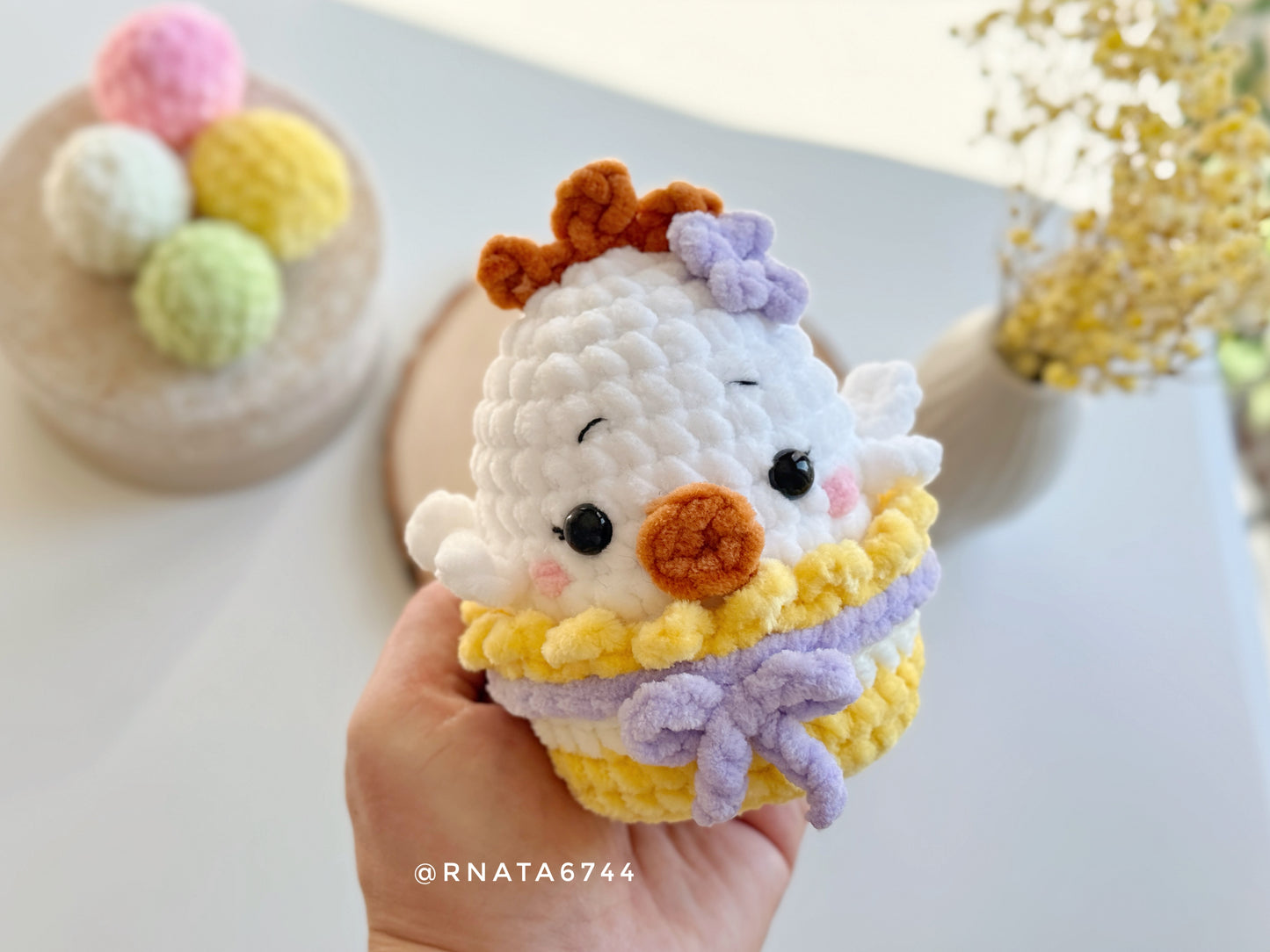 Rnata - Crochet Easter Chicken Pattern (PDF)