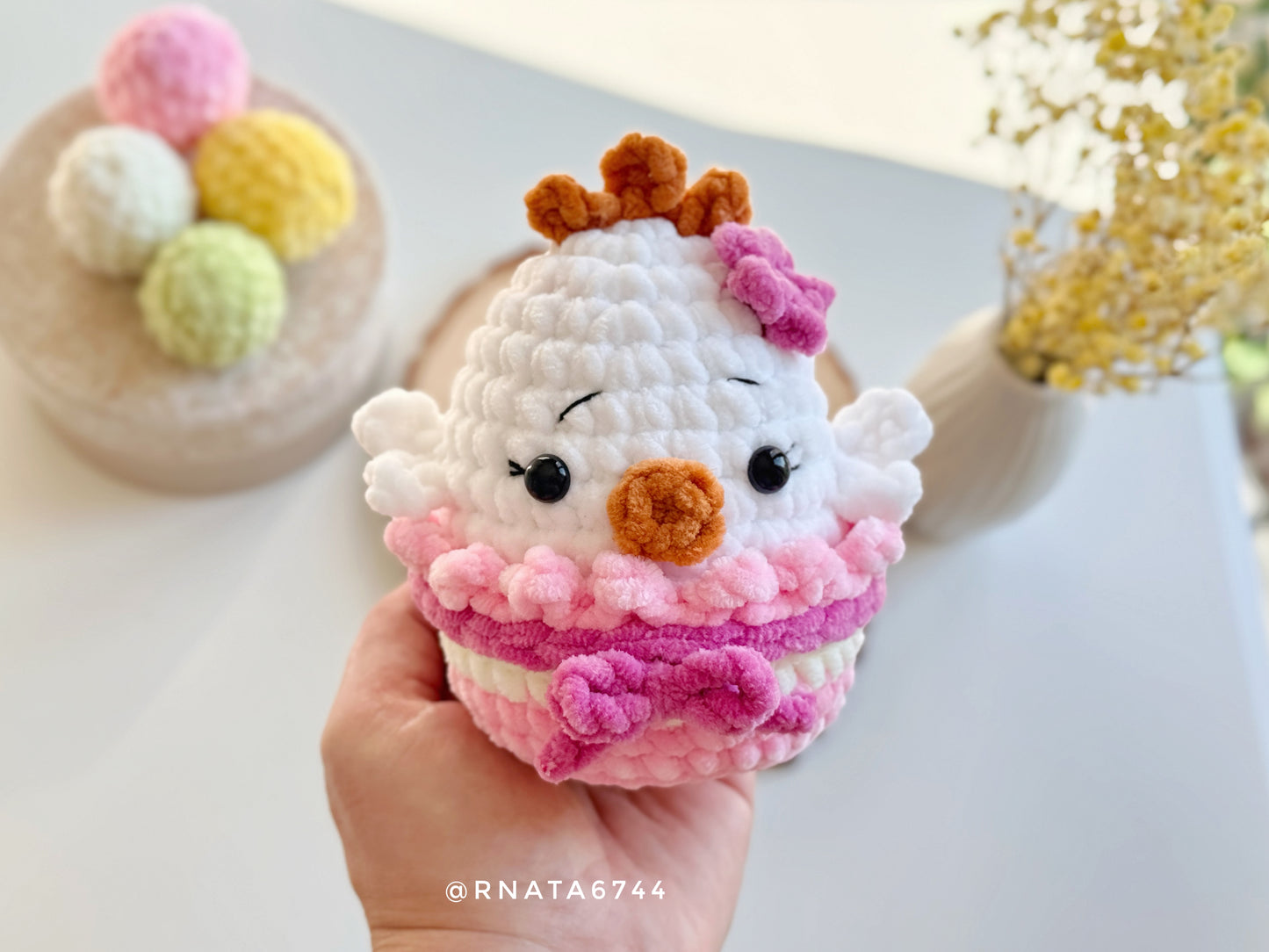 Rnata - Crochet Easter Chicken Pattern (PDF)