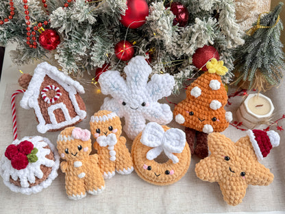 Rnata - Christmas Gingerbread Ornaments Pattern PDF