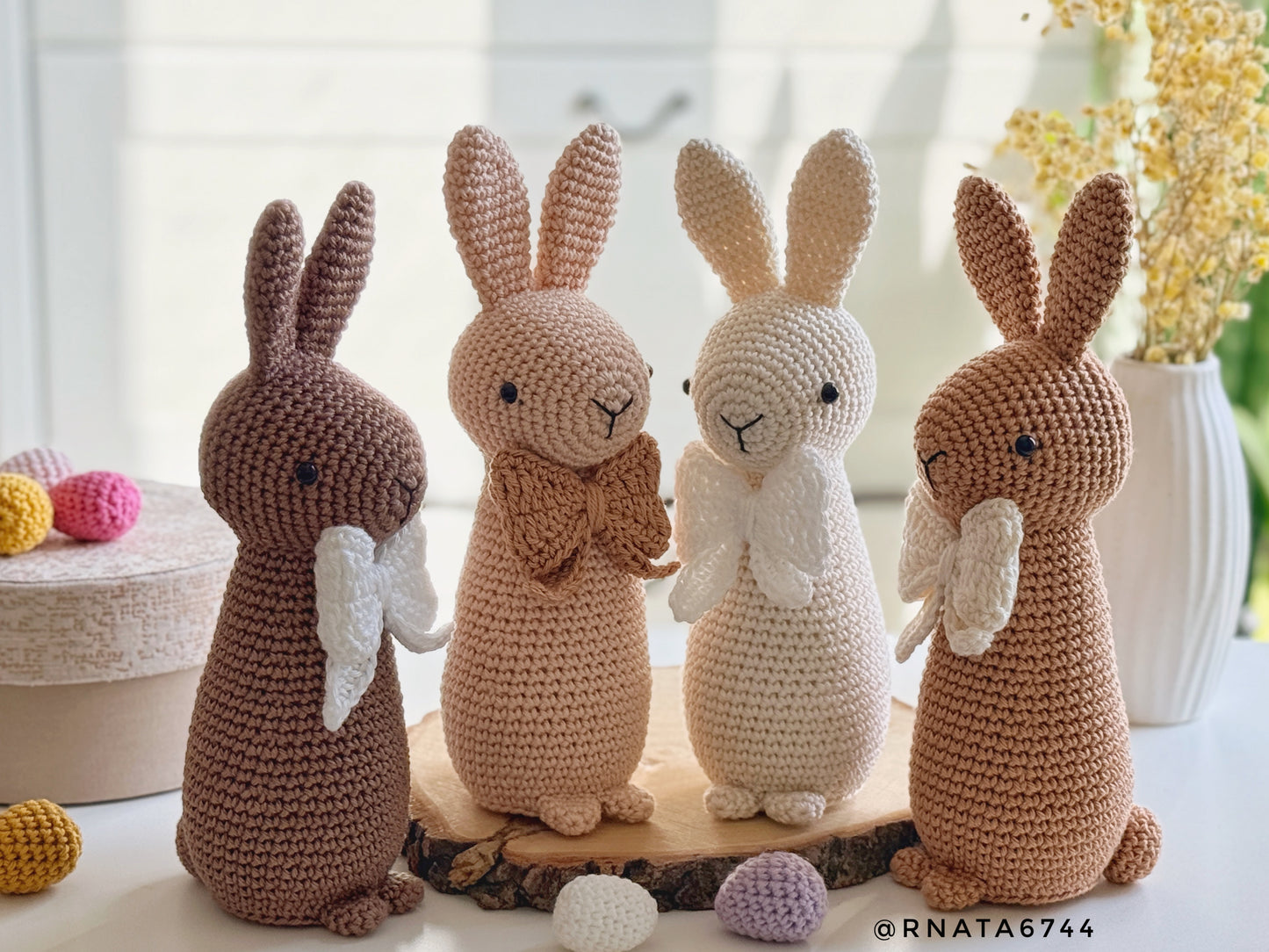 Rnata - Adorable Easter Ornaments Pattern PDF