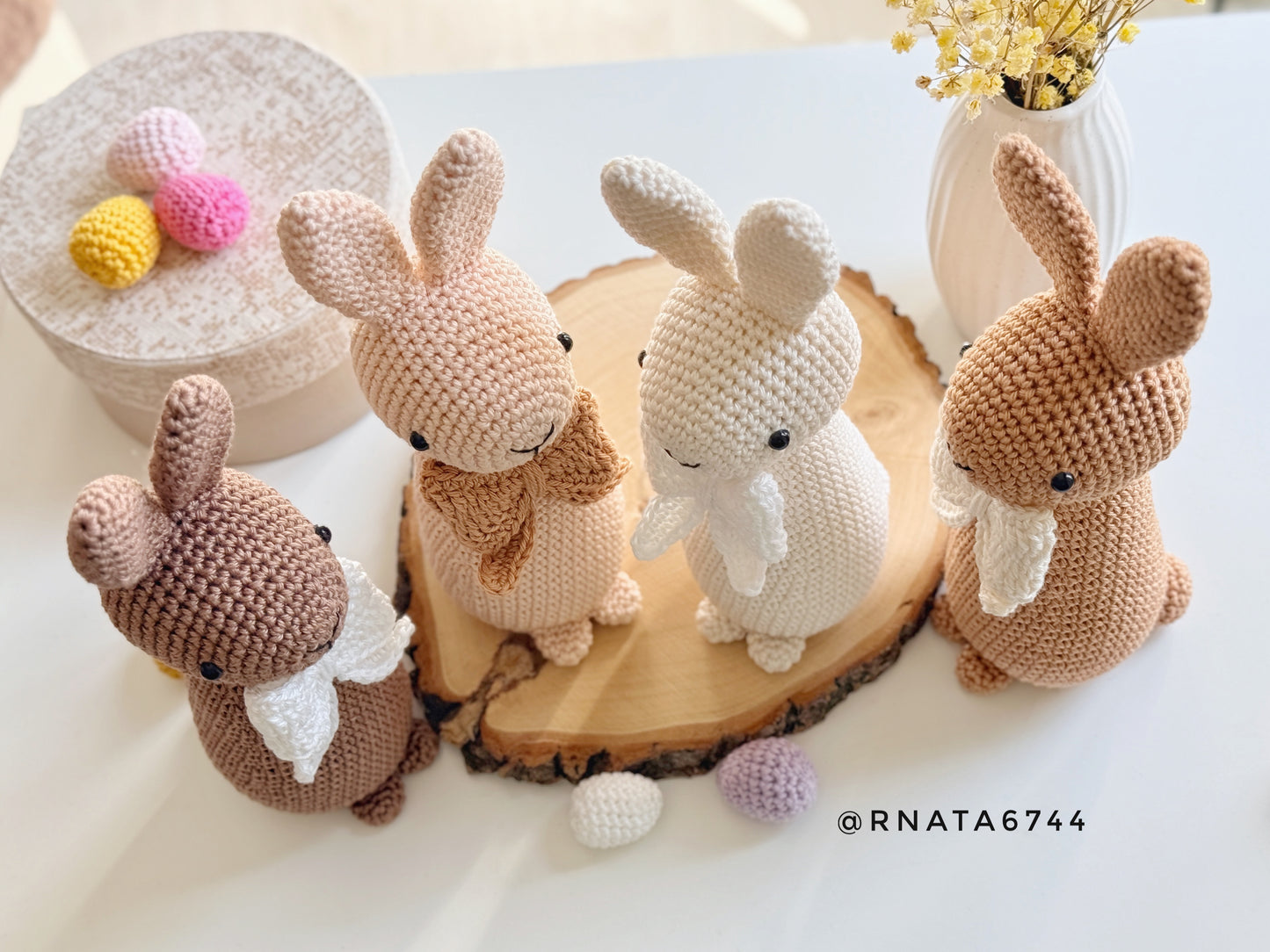 Rnata - Adorable Easter Ornaments Pattern PDF
