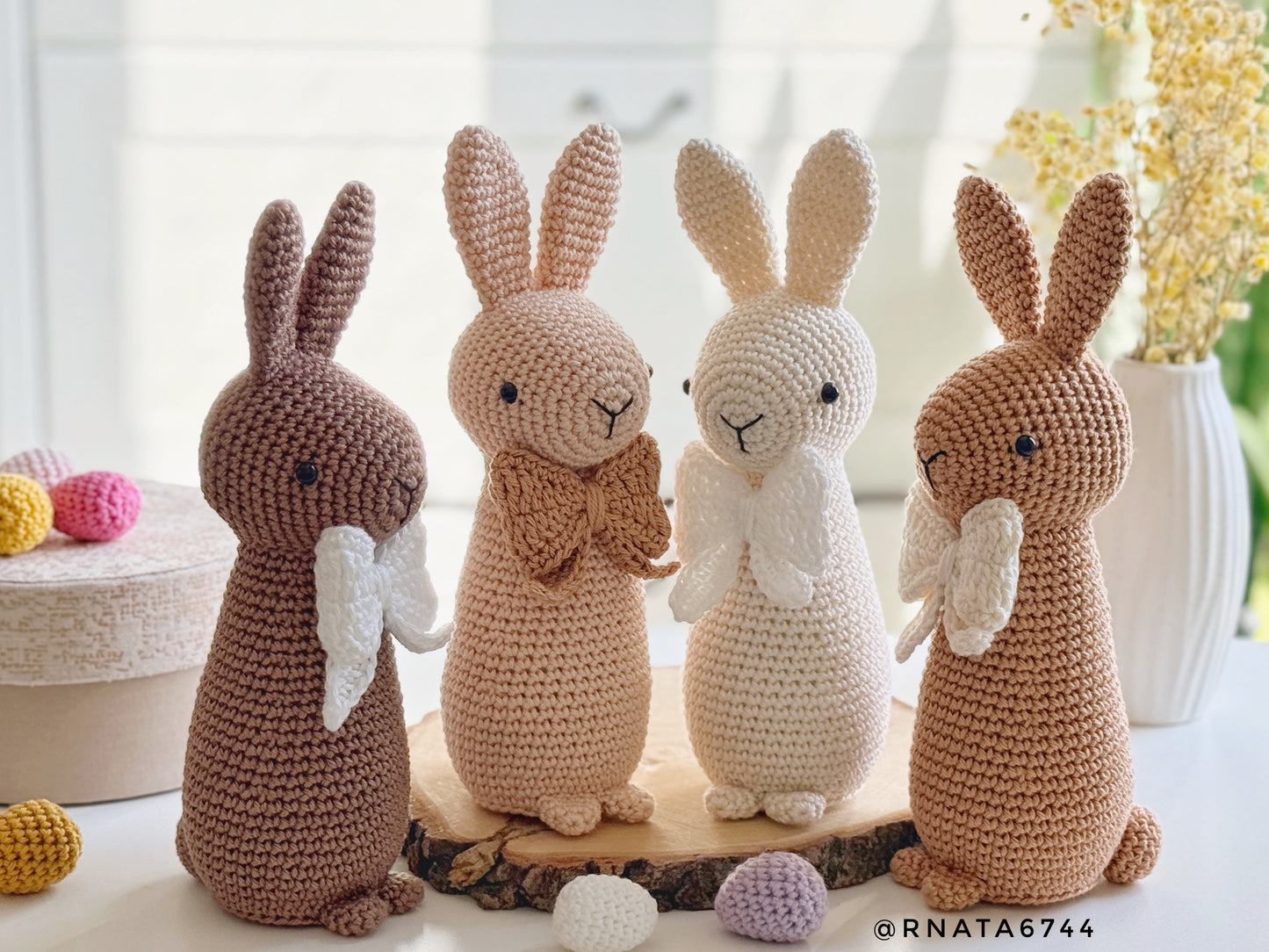 Rnata - Adorable Easter Ornaments Pattern PDF