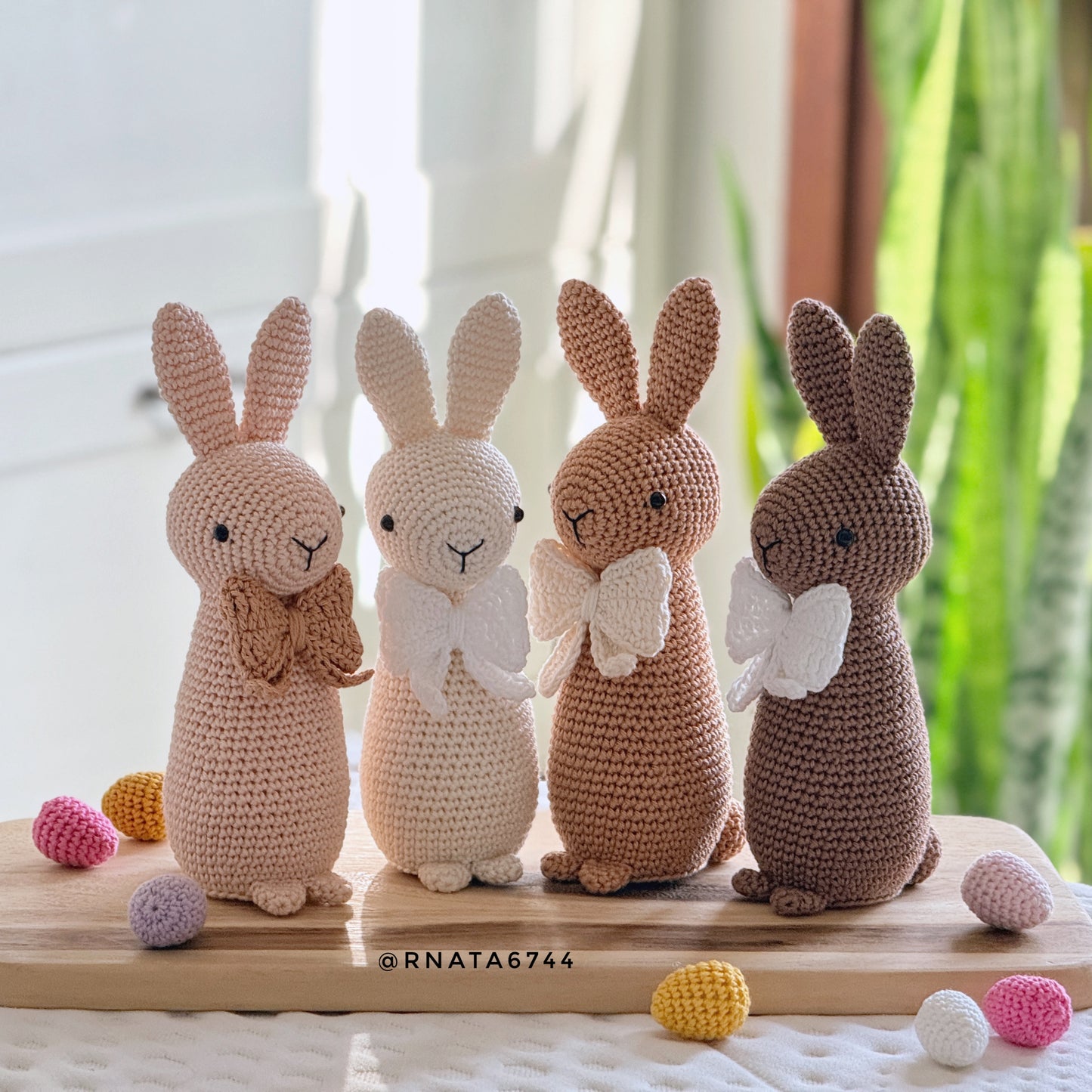 Rnata - Adorable Easter Ornaments Pattern PDF