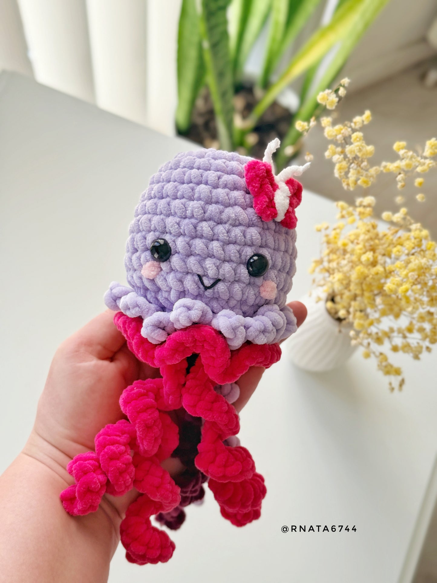 Rnata - Plush Baby Jellyfish Pattern (PDF)