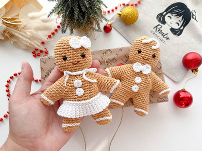 Rnata™ - Gingerbread Delights Crochet Pattern Set PDF