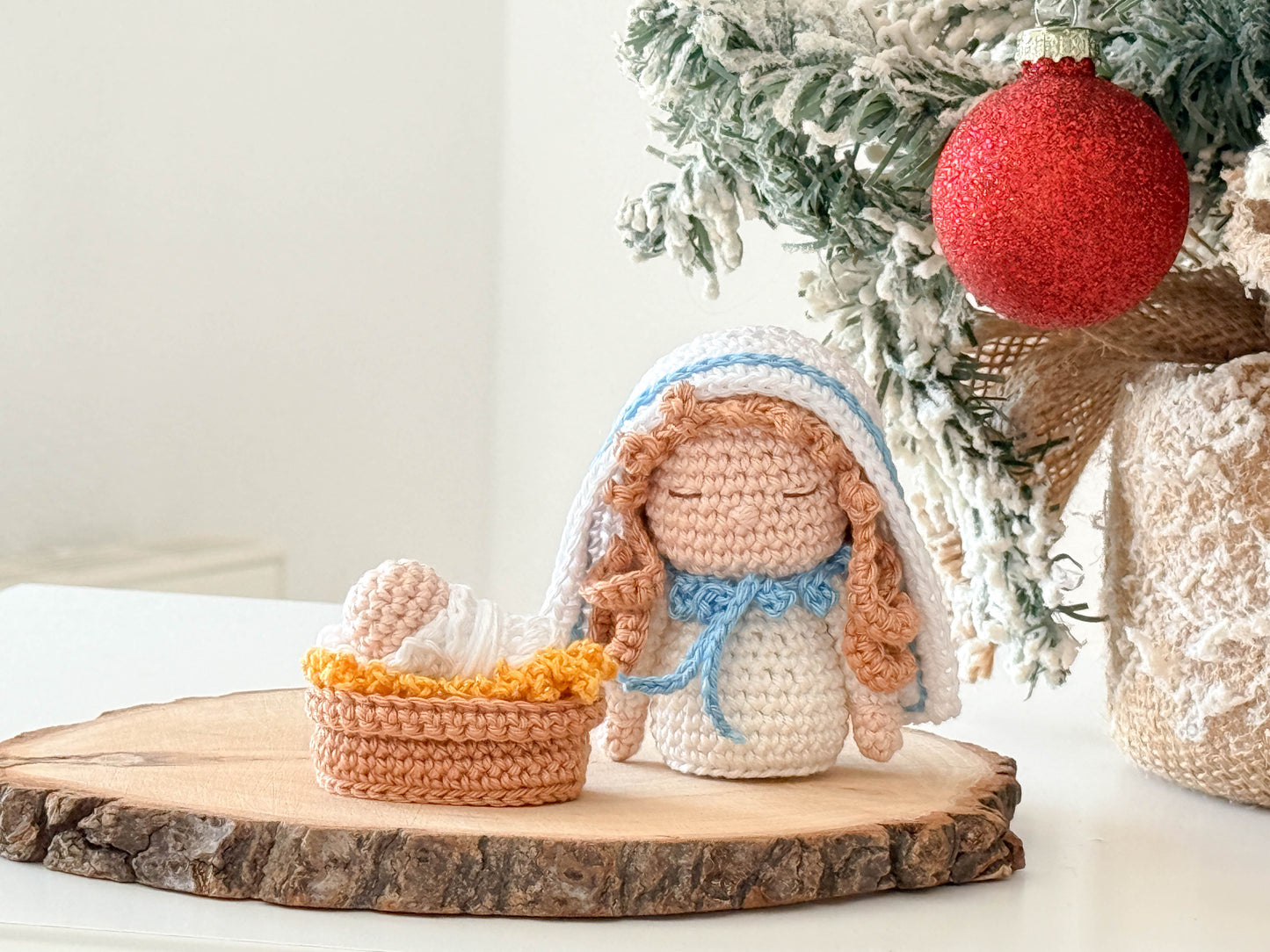Rnata - Christmas Nativity Scene: Mini, Low-Sew Pattern (PDF)