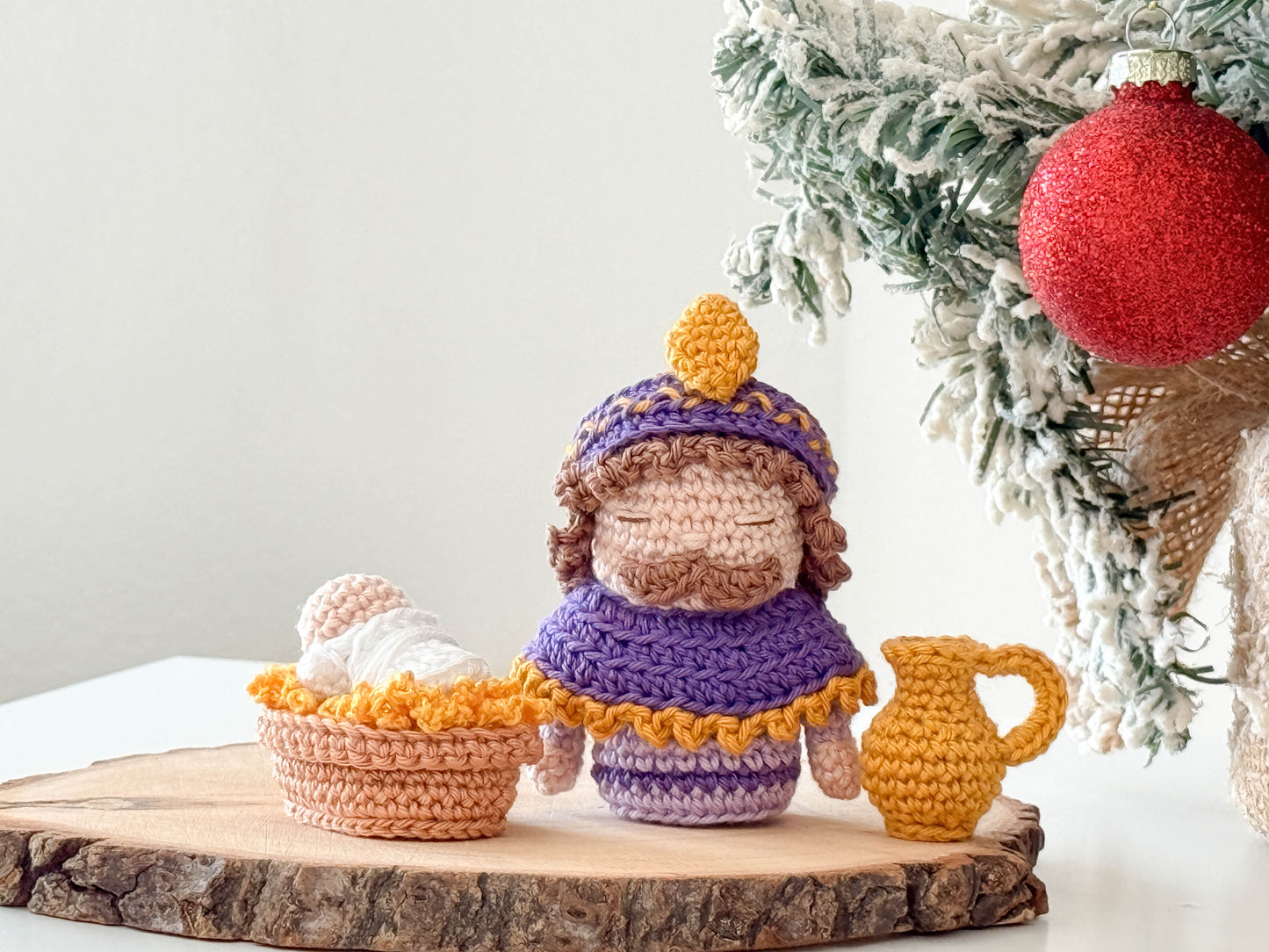 Rnata - Christmas Nativity Scene: Mini, Low-Sew Pattern (PDF)