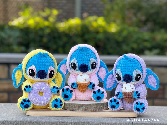 Rnata - Cozy Labubu Stitch Pattern PDF