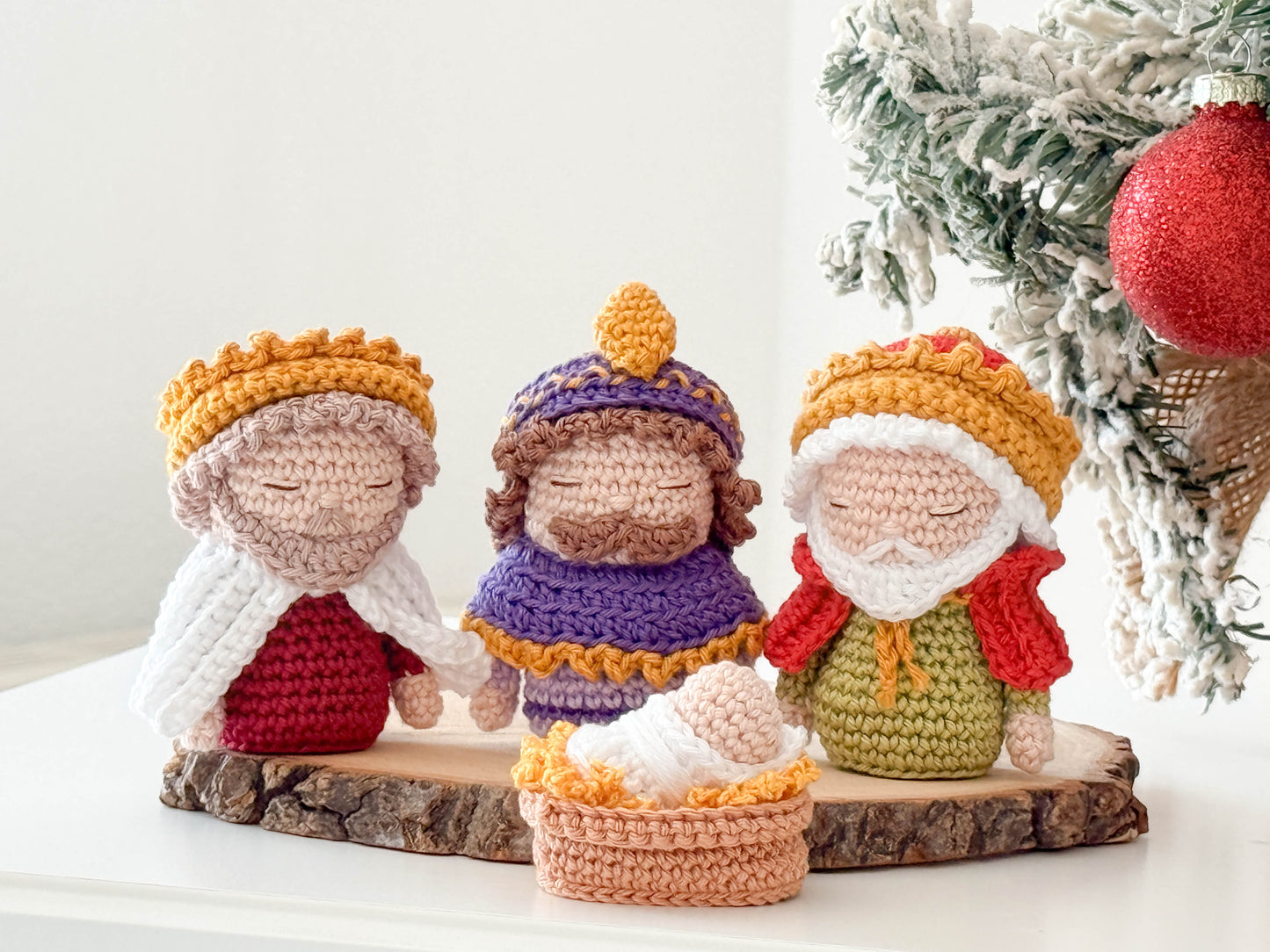 Rnata - Christmas Nativity Scene: Mini, Low-Sew Pattern (PDF)