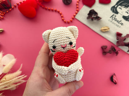 Rnata - Cozy Valentine's Cats Pattern PDF