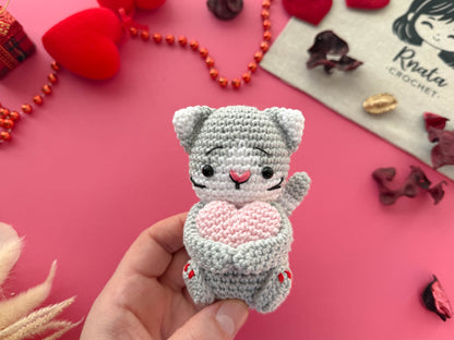 Rnata - Cozy Valentine's Cats Pattern PDF