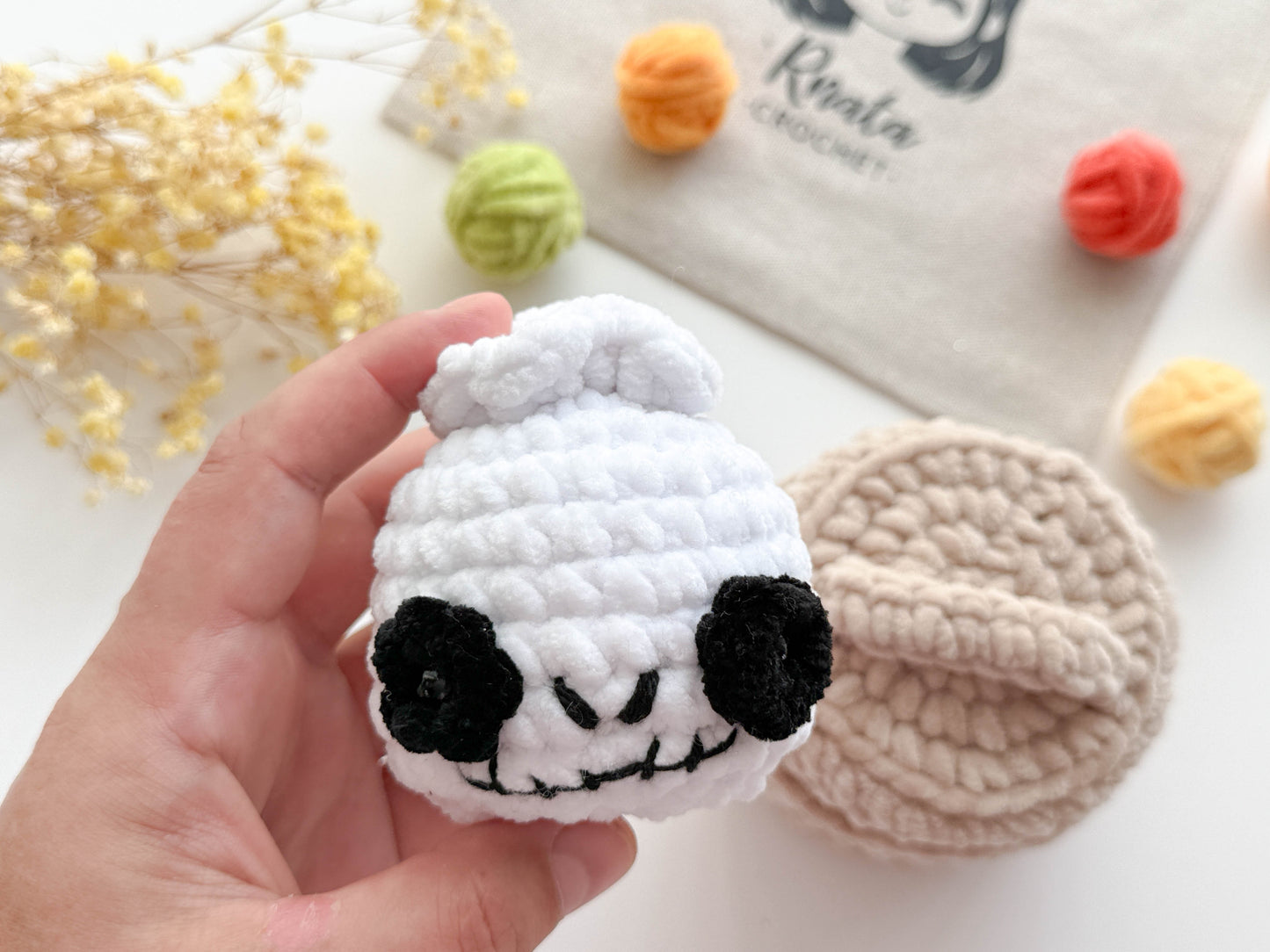 Rnata - No-Sew Halloween Dumplings Crochet Pattern 9-in-1 (PDF)