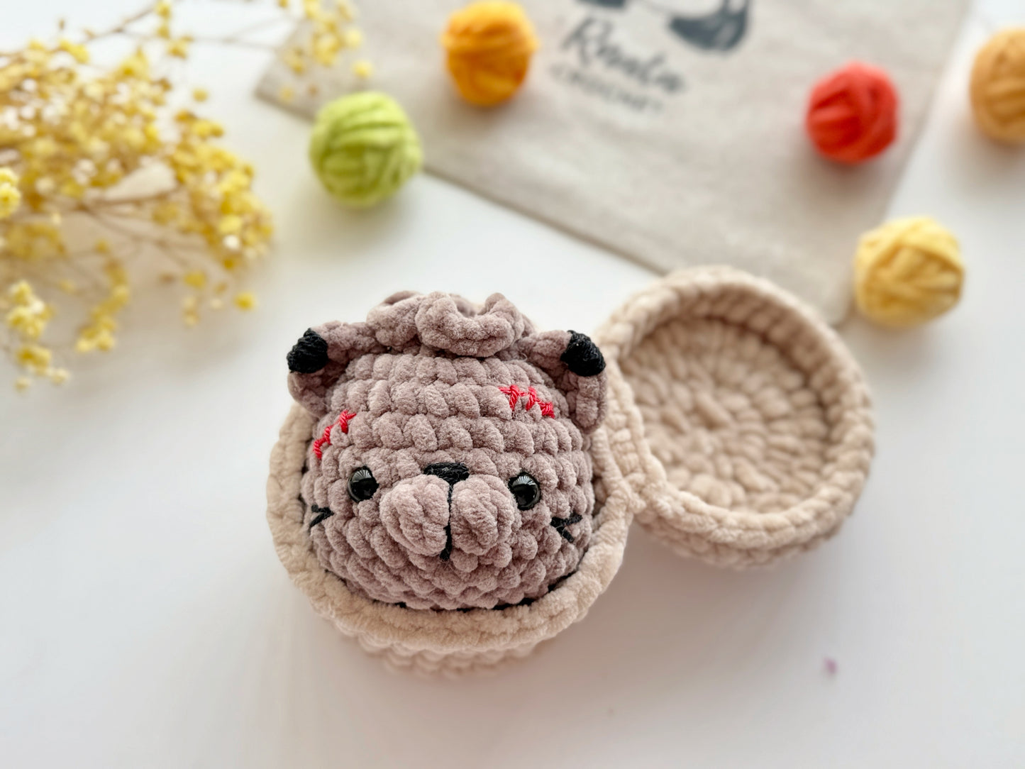 Rnata - No-Sew Halloween Dumplings Crochet Pattern 9-in-1 (PDF)