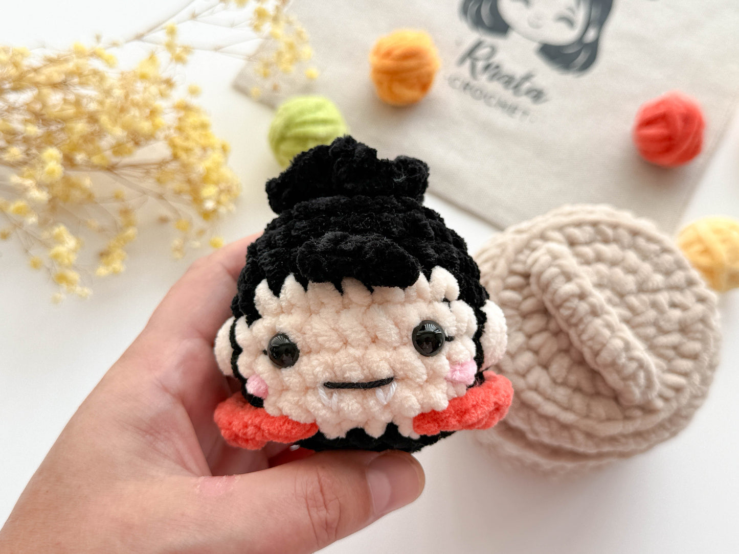 Rnata - No-Sew Halloween Dumplings Crochet Pattern 9-in-1 (PDF)