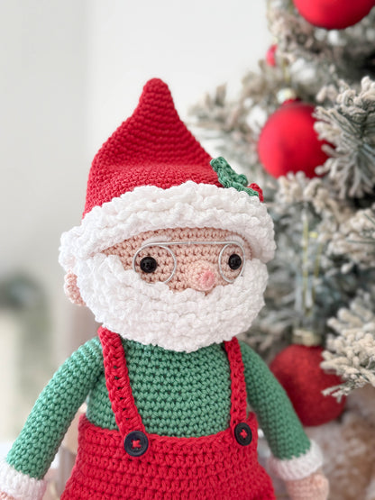 Rnata - Christmas Santa & Mrs. Claus Pattern, Christmas Amigurumi Dolls PDF
