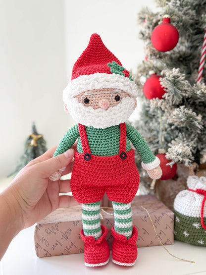 Rnata - Christmas Santa & Mrs. Claus Pattern, Christmas Amigurumi Dolls PDF