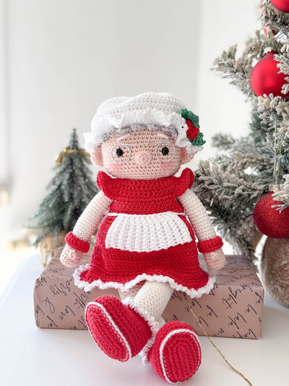 Rnata - Christmas Santa & Mrs. Claus Pattern, Christmas Amigurumi Dolls PDF