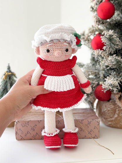 Rnata - Christmas Santa & Mrs. Claus Pattern, Christmas Amigurumi Dolls PDF