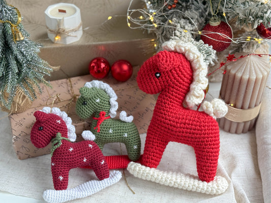 Rnata - Christmas Rocking Horse Pattern (PDF)