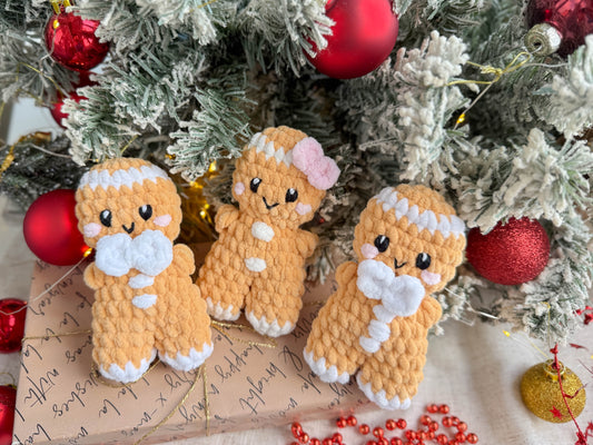 Rnata - Christmas Gingerbread Mini Toys Pattern PDF