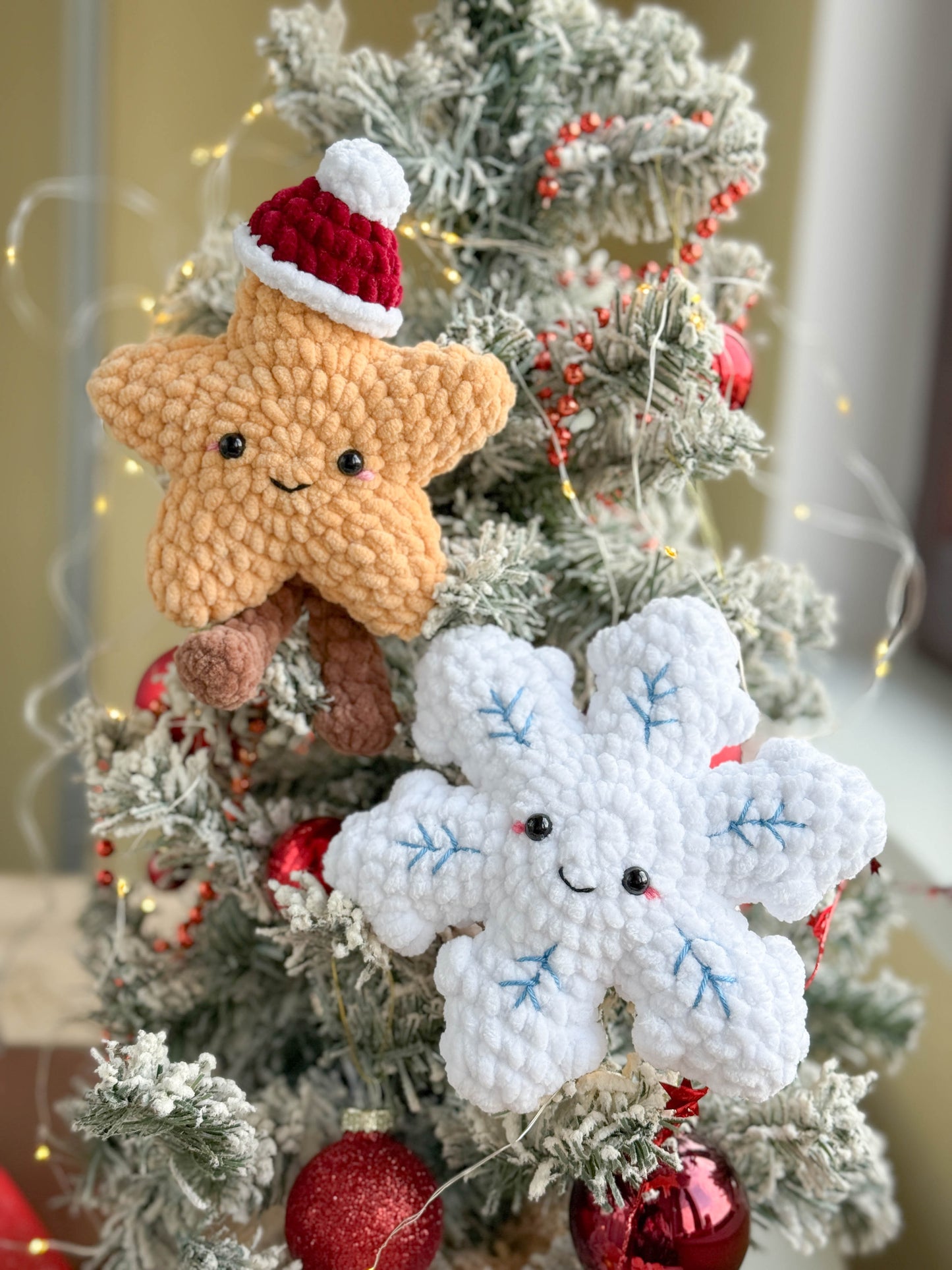 Rnata - Christmas Gingerbread Ornaments Pattern PDF