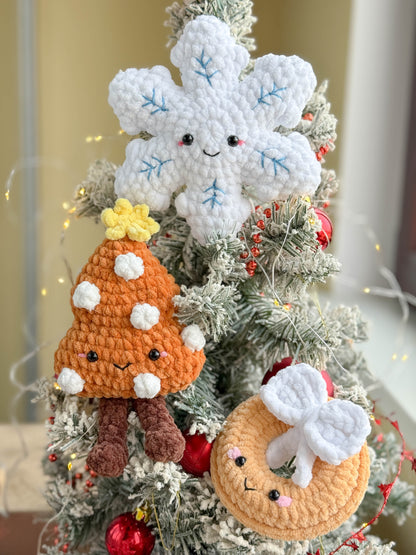 Rnata - Christmas Gingerbread Ornaments Pattern PDF