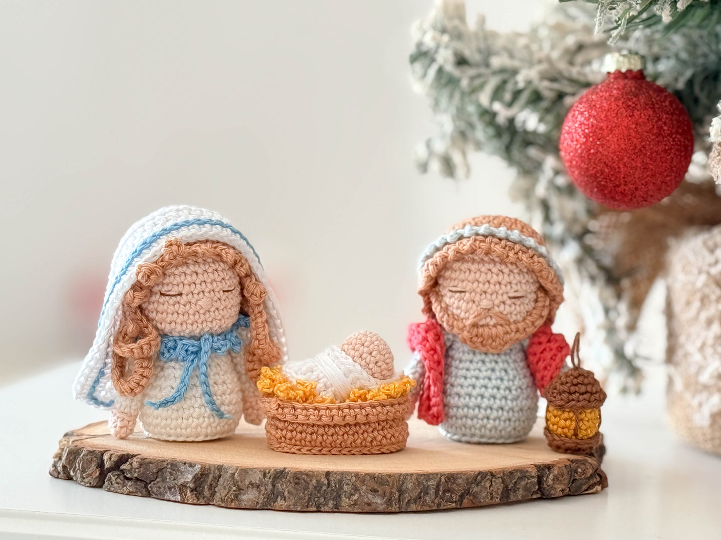 Rnata - Christmas Nativity Scene: Mini, Low-Sew Pattern (PDF)