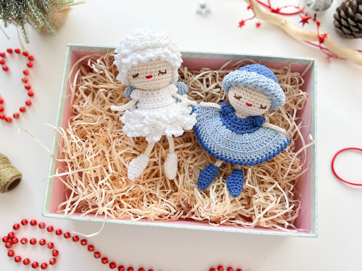 Rnata ™- Holiday Crochet Christmas Ornaments PDF