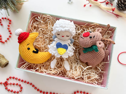 Rnata ™- Holiday Crochet Christmas Ornaments PDF