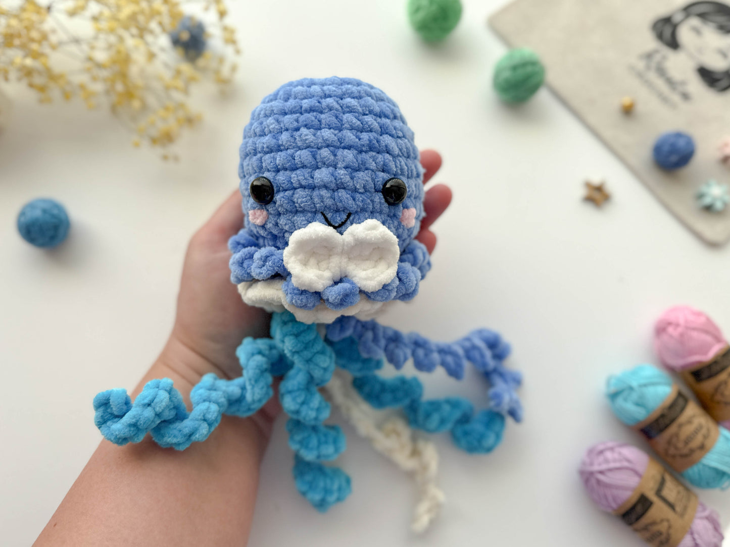 Rnata - Plush Baby Jellyfish Pattern (PDF)