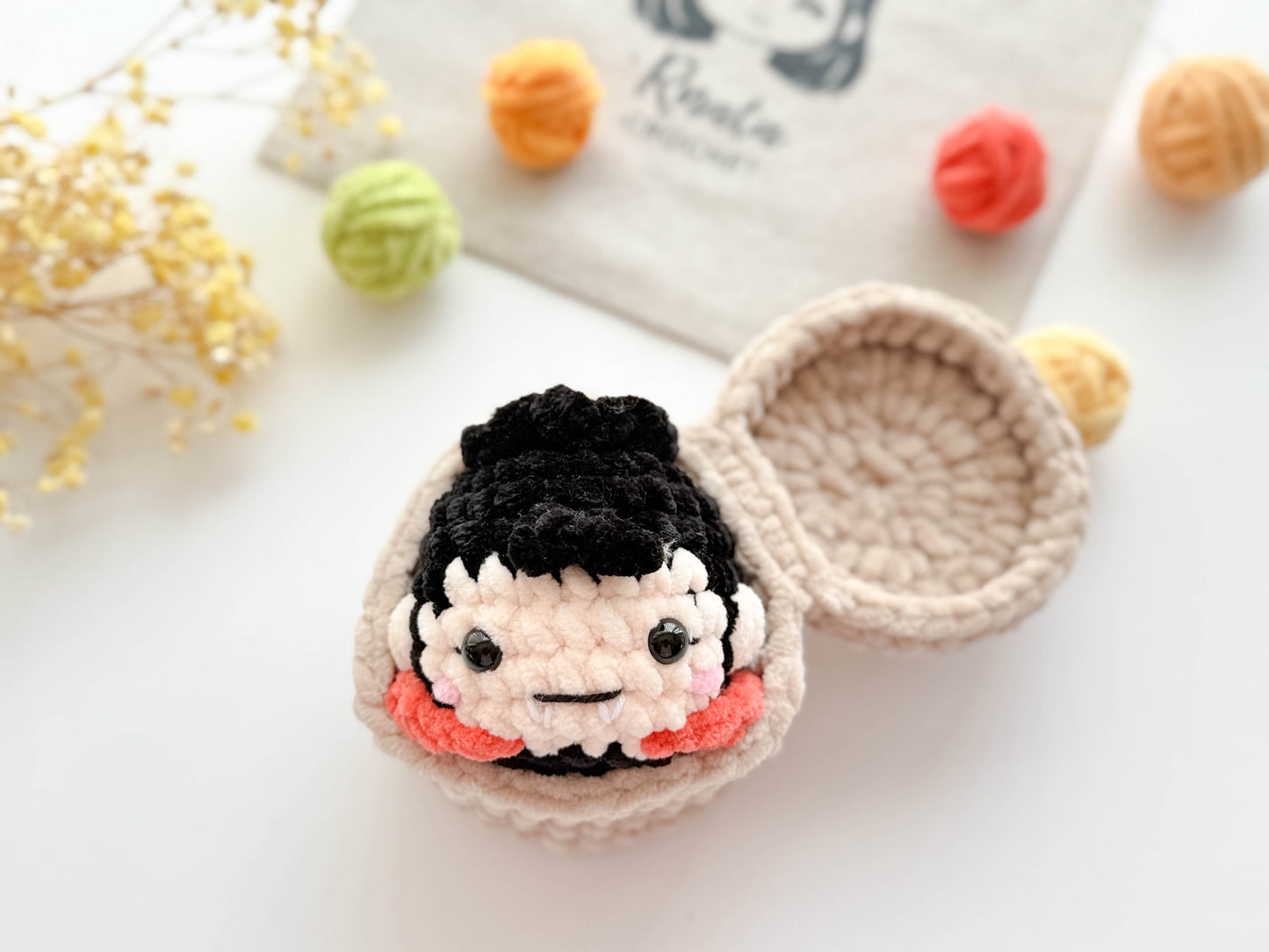 Rnata - No-Sew Halloween Dumplings Crochet Pattern 9-in-1 (PDF)
