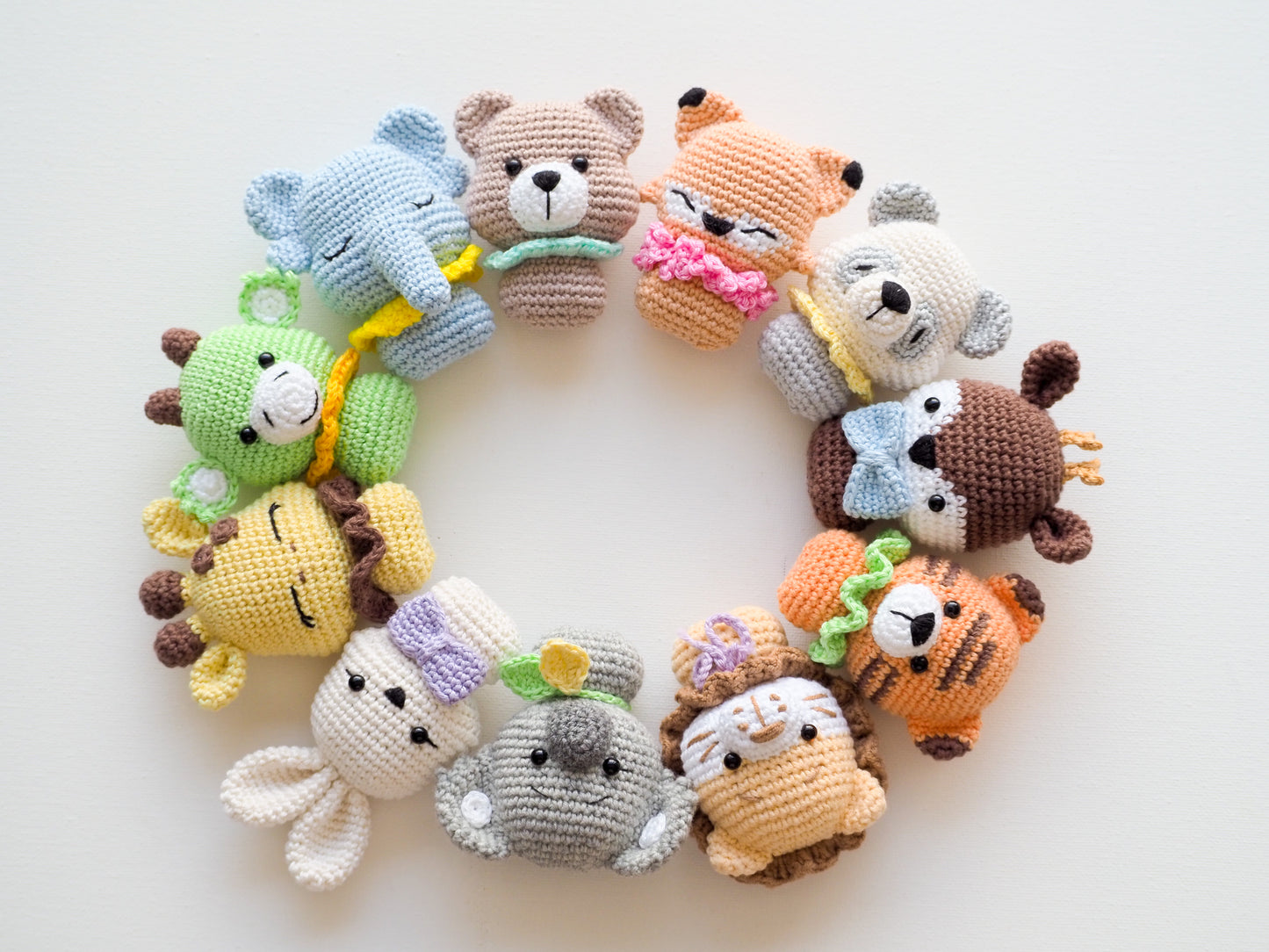 Rnata™ - Safari Friends Crochet Set PDF