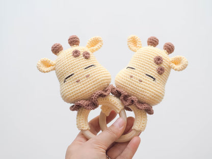 Rnata™ -  Giraffe Giggles Baby Toy Crochet Pattern PDF