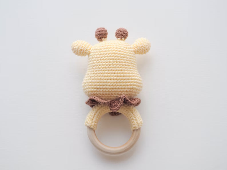 Rnata™ -  Giraffe Giggles Baby Toy Crochet Pattern PDF