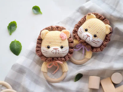 Rnata™ - Lion Baby Rattle Set PDF