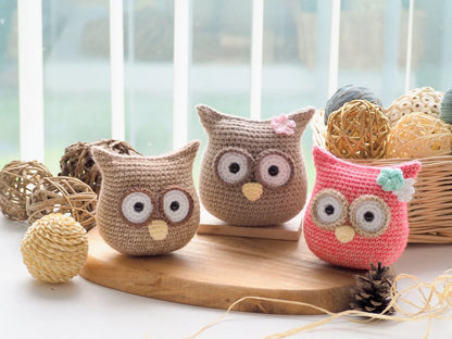 Rnata™ - Cozy Owl Family Crochet Set PDF