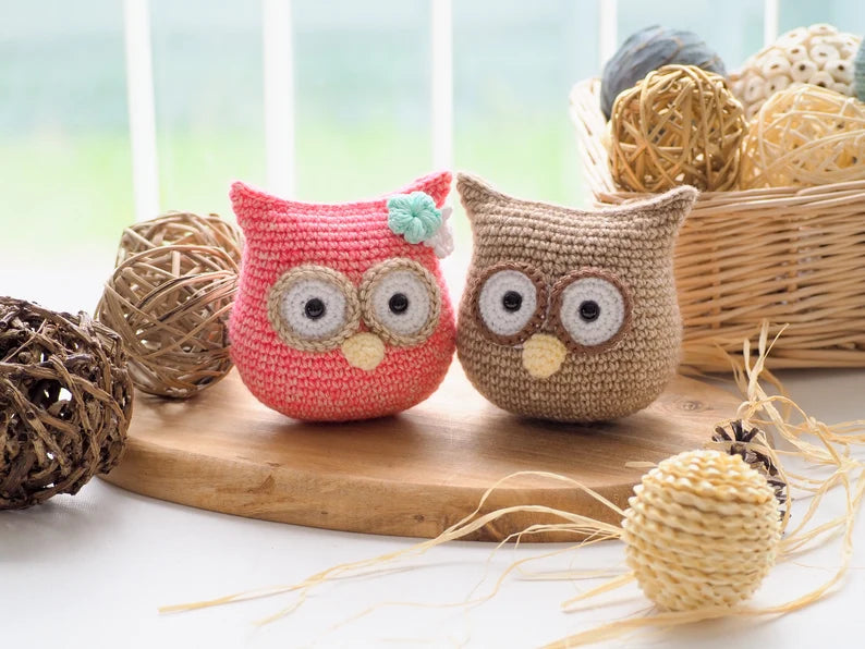 Rnata™ - Cozy Owl Family Crochet Set PDF