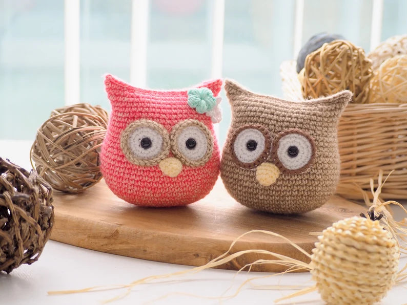 Rnata™ - Cozy Owl Family Crochet Set PDF