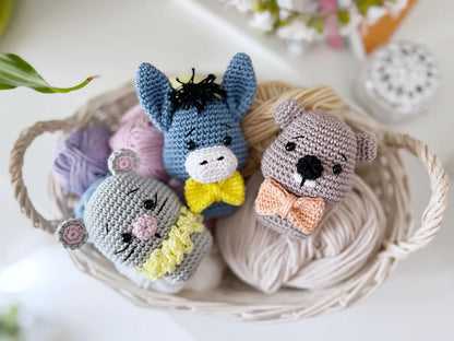 Rnata™ - Charming Animal Buddies Crochet Set PDF