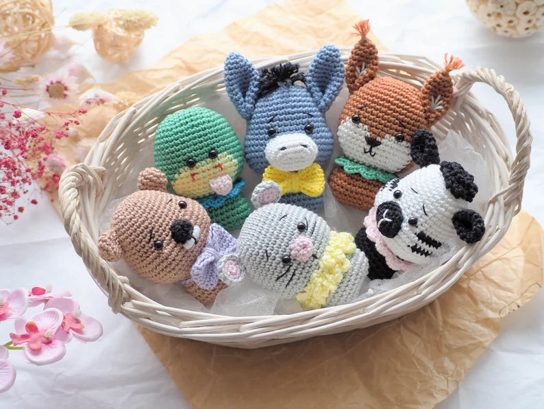 Rnata™ - Charming Animal Buddies Crochet Set PDF